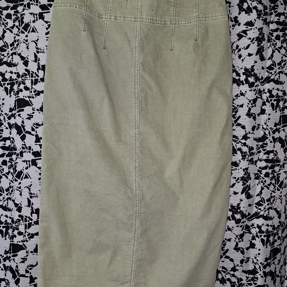 We The Free Moss Green Pencil Skirt - Picture 3 of 3
